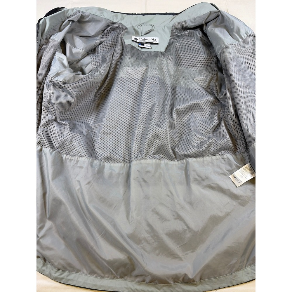VNTG Y2K Columbia Sportswear Core Interchange Jacket Mens Large Black Grey Shell - Picture 5 of 9